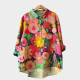 Yvonne | Premium-Bluse mit Spitzenverarbeitung