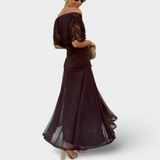 Florendra | Maxikleid mit Blumenmuster