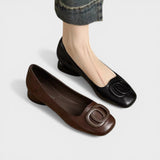 Ballerinas aus Leder Opium
