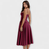 Rosalie - Elegantes ärmelloses Korsettkleid
