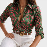 Sophie | Elegante Bluse mit Muster