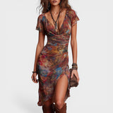 Leona | Boho-Midi-Kleid