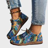 Bunte Boho-Schuhe