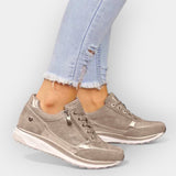 Anatomische Sneakers mit Reißverschluss