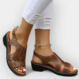 Stylische Ledersandalen