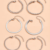 Set aus 6 kubanischen Armbändern