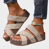 Plattform-Sandalen im Orthopädischen Stil