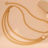 Schichten Taille Kette