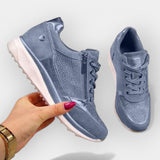 Anatomische Sneakers mit Reißverschluss