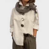 Anamarija | Elegantes Leinen-T-Shirt