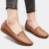 Bequeme Slip-On Schuhe mit Weicher Sohle