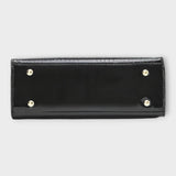 Léa | Handtasche aus glänzendem Krokoleder