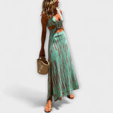 Ella - Tie-Dye Kleid mit V-Ausschnitt Eleanor