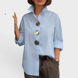 Élodie™ | Schicke Bluse mit Stehkragen
