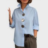 Anamarija | Elegantes Leinen-T-Shirt