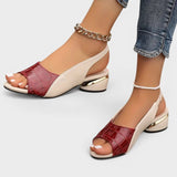 Clara | Sandalen mit niedrigem Absatz