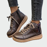 Orthopädische Lederstiefeletten