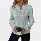 Kaja – Pullover mit Reißverschluss für einen modernen Look