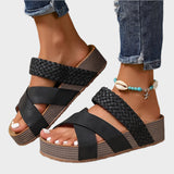 Plattform-Sandalen im Orthopädischen Stil