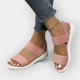 Bequeme elastische Sandalen