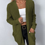 Esmae - Lange Strickjacke für Frauen