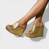 Annika | Elegante Plateau-Sandalen