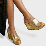 Annika | Elegante Plateau-Sandalen