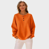 Mia - T-Shirt Henley Bequem