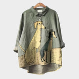 Bianca | Premium Sweatshirt mit Spitzen-Details