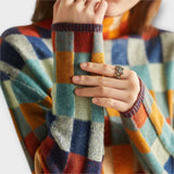 Erika – Pullover mit Patchwork-Muster