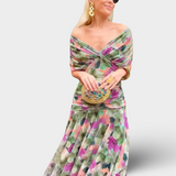 Florendra | Maxikleid mit Blumenmuster