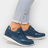 Anatomische Sneakers mit Reißverschluss