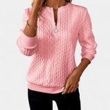 Kaja – Pullover mit Reißverschluss für einen modernen Look