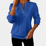 Kaja – Pullover mit Reißverschluss für einen modernen Look