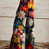 Léna - Florale Weite Hose