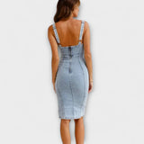 Ana - A-Linien Kleid mit verstellbaren Trägern