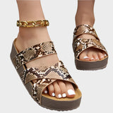 Plattform-Sandalen im Orthopädischen Stil