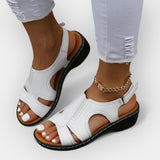 Stylische Ledersandalen