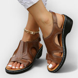 Stylische Ledersandalen