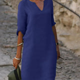 Josette™ - Elegantes Kleid mit V-Ausschnitt