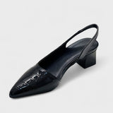 Ela – Elegante Schuhe mit offenem Absatz