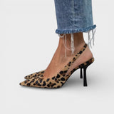 Leona | Exklusive Stiefel mit Leopardenmuster