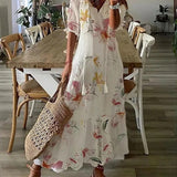 Dianna™ - Boho Bauchbedeckendes Kleid