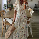 Dianna™ - Boho Bauchbedeckendes Kleid
